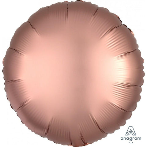 Rose Copper Satin Luxe Balloon - A Little Confetti