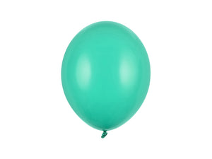 Blue latex balloons sold at ALittleConfetti, by PartyDeco.