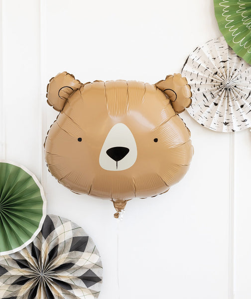 Adventure Bear Foil Balloon