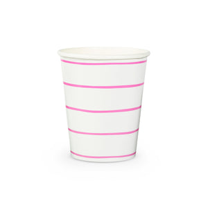 Cherise Frenchie Striped Cups
