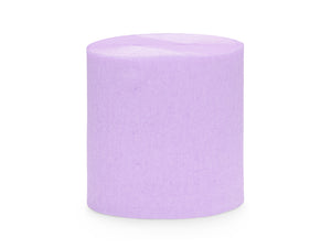 Light Lilac Crepe Paper Streamer