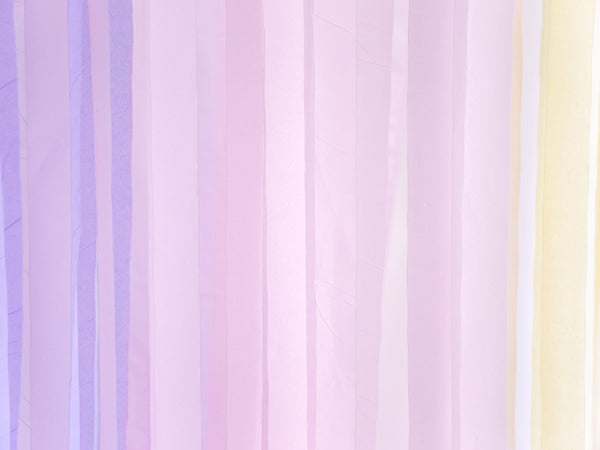 Lilac Crepe Paper Streamer