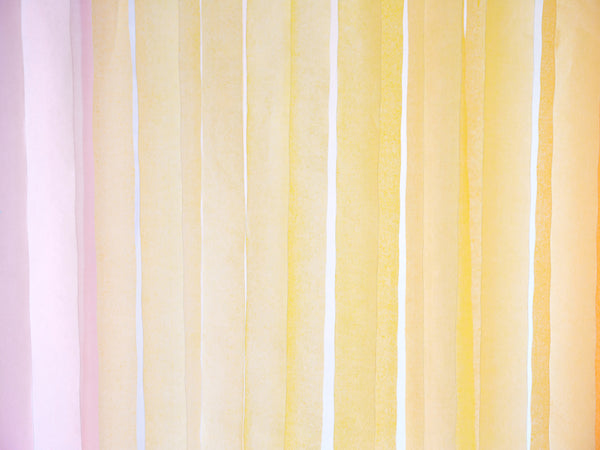 Crepe Paper Streamer Light Yellow - A Little Confetti