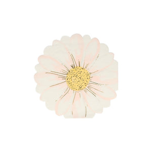 Cute light pink color daisy napkins perfect for any spring occasion. sold at ALittleConfetti, By Meri Meri.