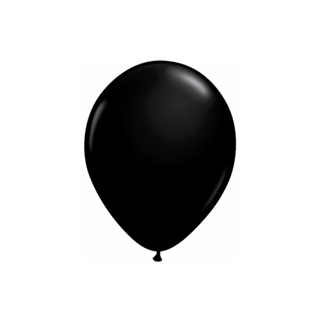 Deluxe black balloons - A Little Confetti