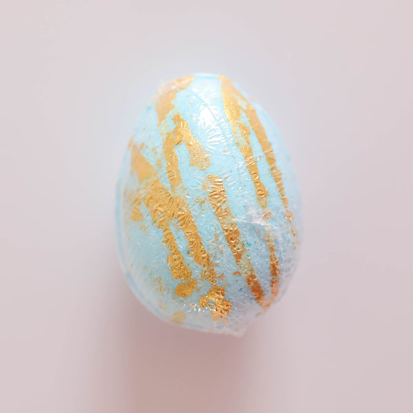 Blue Dino Egg Bath Bomb - A Little Confetti
