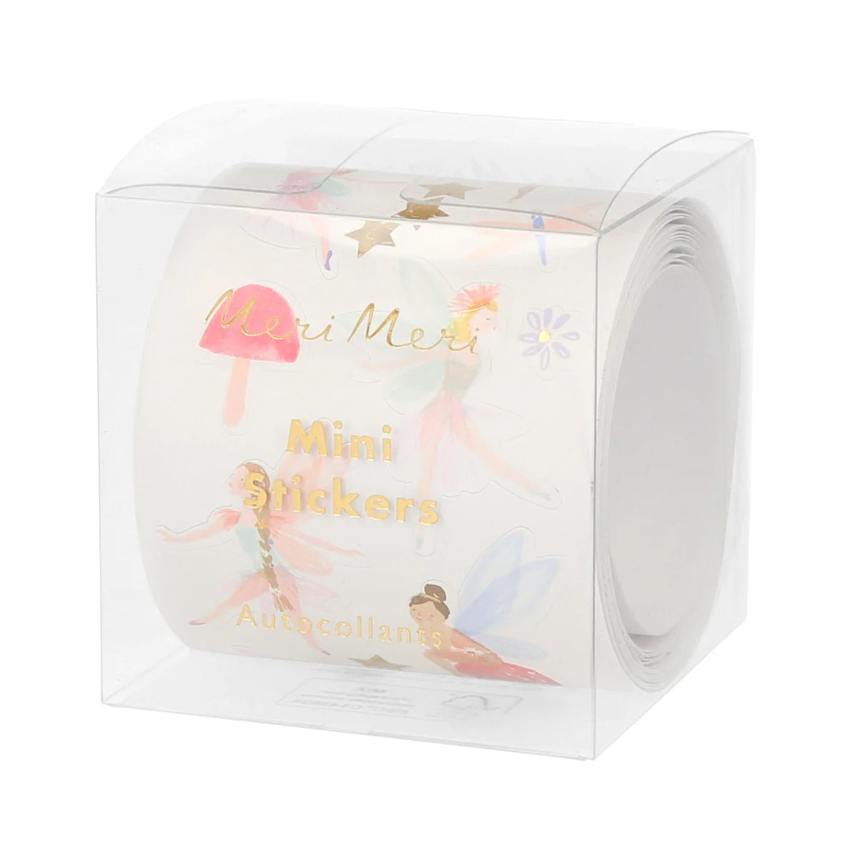 Fairy themed mini stickers sold at ALittleConfetti, by Meri Meri