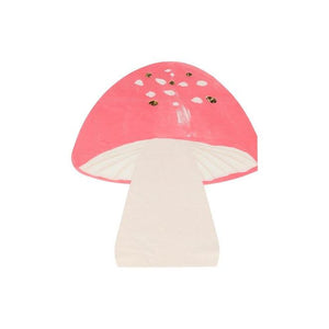 Meri Meri Pink Fairy Toadstool Mushroom Napkins