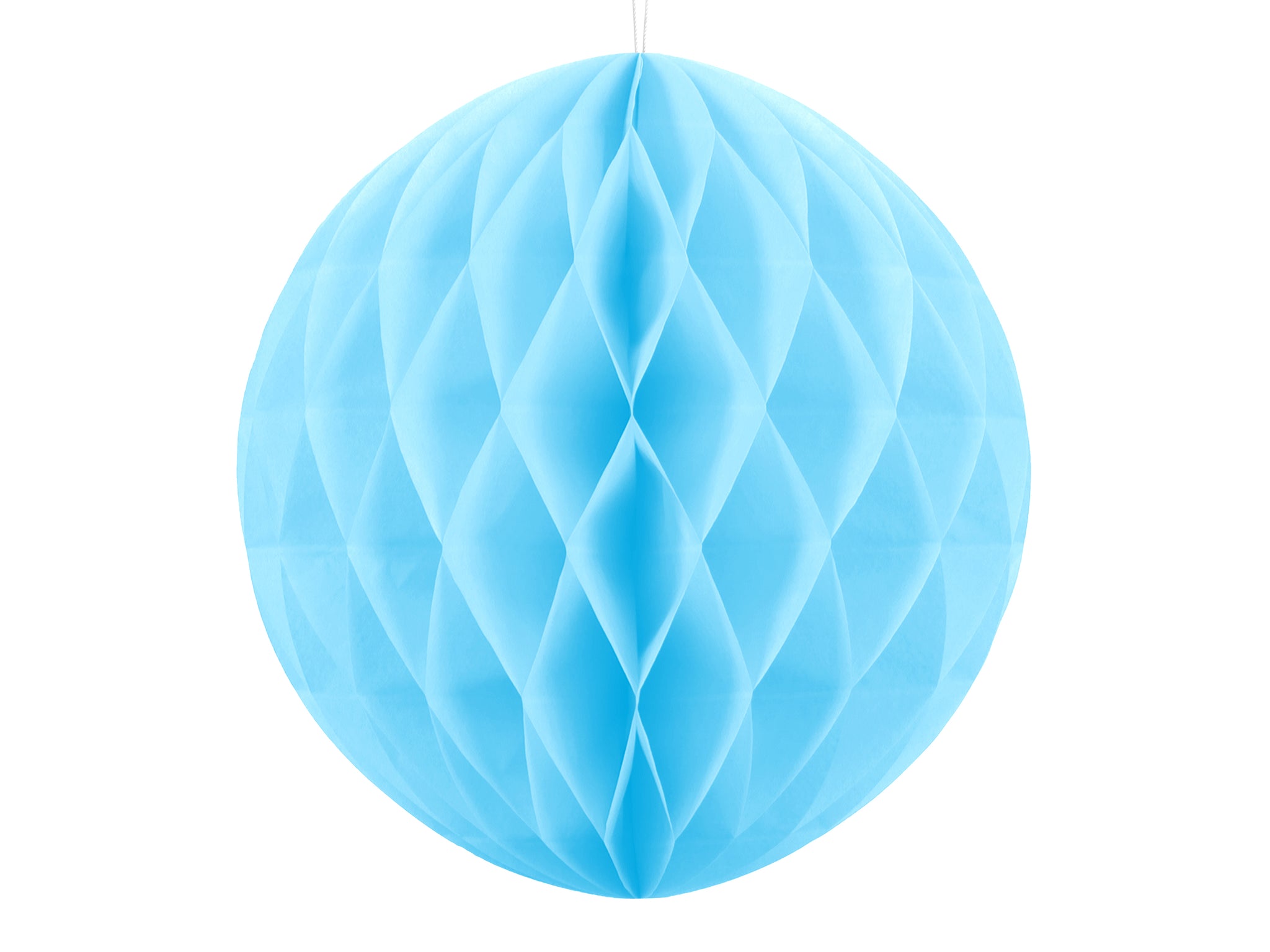 Light Blue Honeycomb Balls