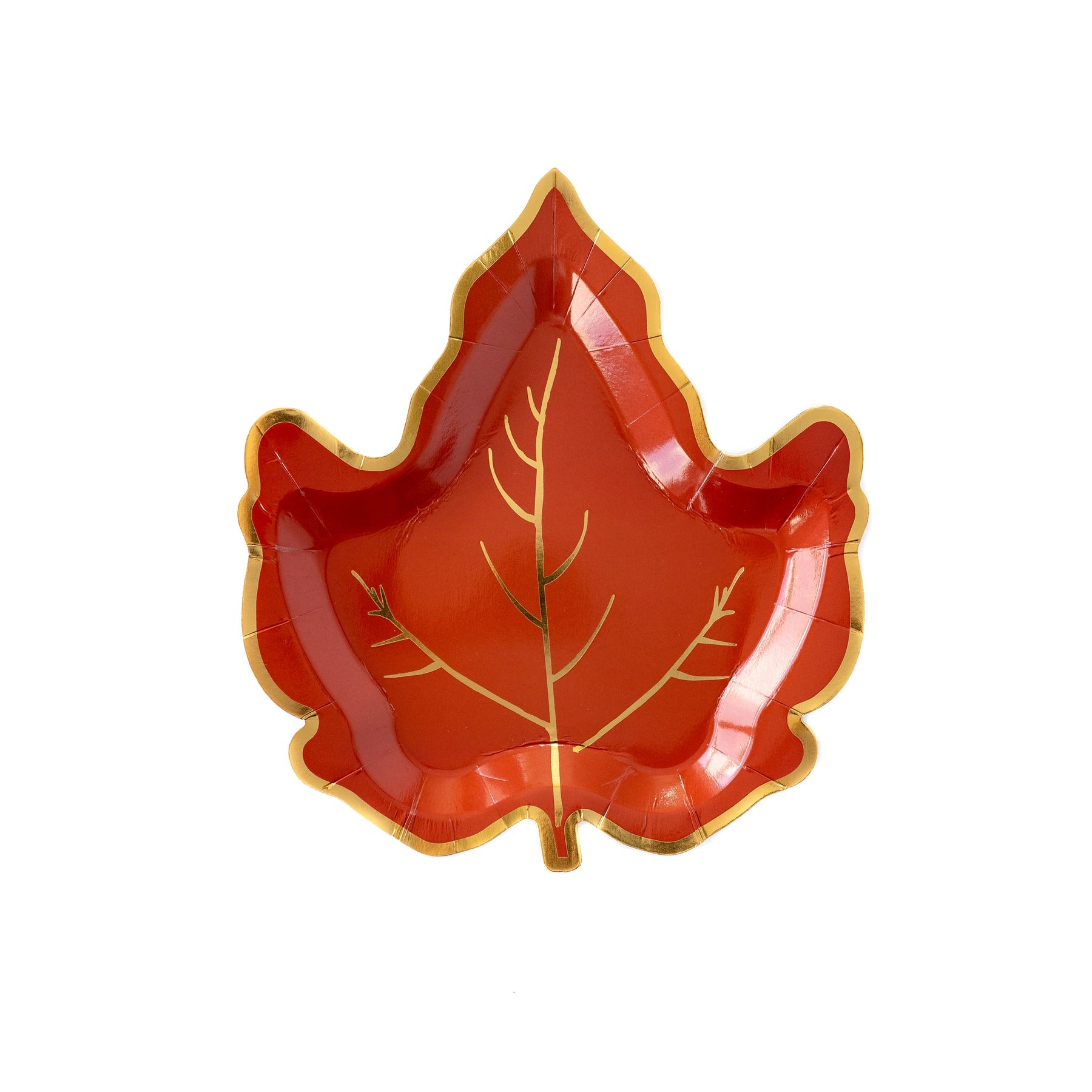 Maple Leaf Plates - A Little Confetti