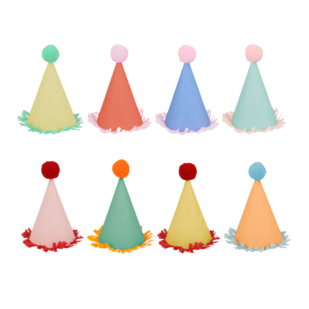 Mini Colorful Mini Party Hats