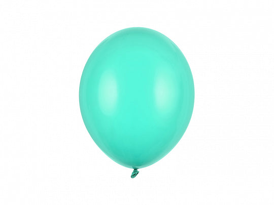 Mint green latex balloons sold at ALittleConfetti, by PartyDeco