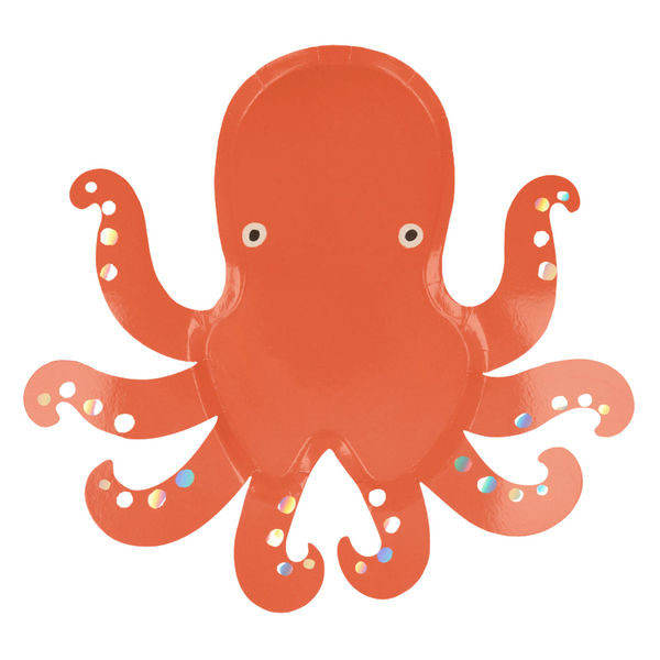 Octopus shaped plates by Meri Meri