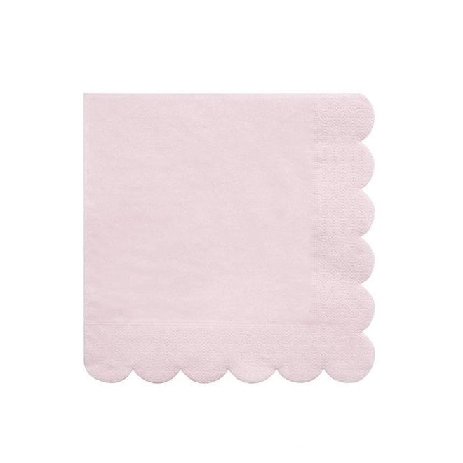 Pale Pink Large Napkins - A Little Confetti