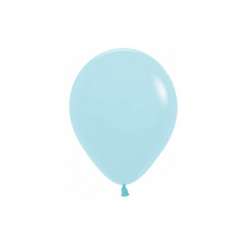 Pastel blue balloons - A Little Confetti
