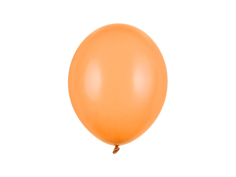 Pastel orange latex balloons, sold at ALittleConfetti. By Partydeco