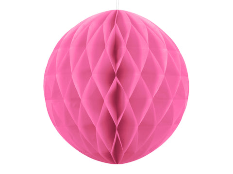 Pink Honeycomb Balls