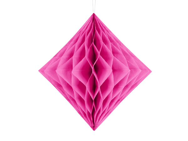 Pink Honeycomb Diamonds