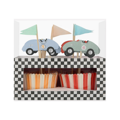 Race Car Cupcake Kit