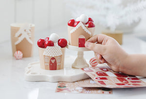 Decorate Your Own Gingerbread House Food Cups