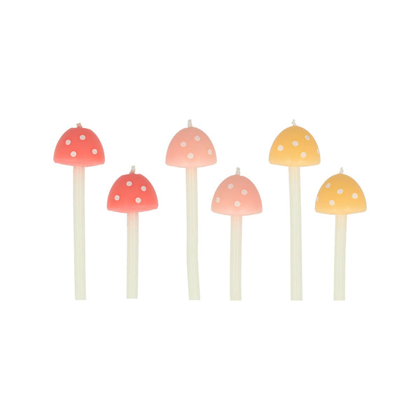 Toadstool Candles