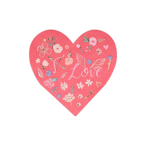 Valentine's Heart Large Napkins