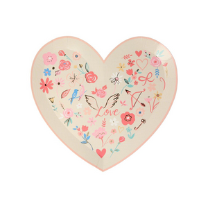 Heart Large Plates