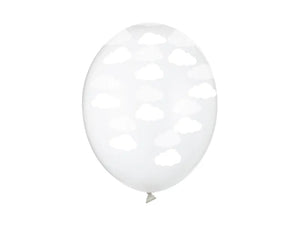 Crystal Clear Clouds Balloons