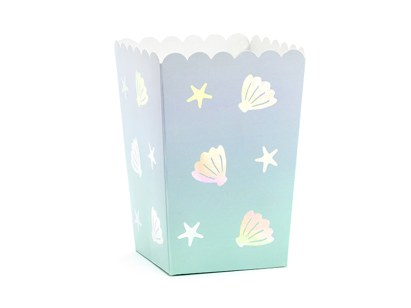 Narwhal Popcorn Boxes - A Little Confetti