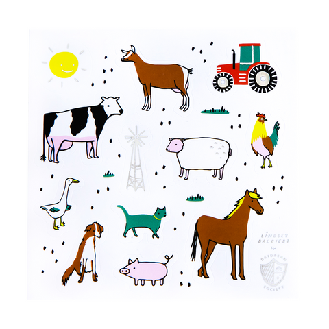 on the farm stickers - A Little Confetti