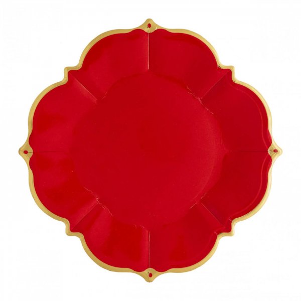 Ruby Lunch Plates | A Little Confetti